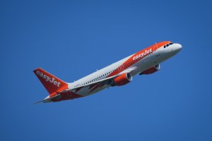Imagen de archivo de un avión de EasyJet, que conectará Almería con Liverpool.