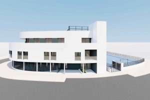 Diseño de la residencia y sede de la Asociación Juvenil Torzal, vinculada al Opus, en la Vega de Acá.