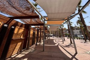 Mejoras del mercado local de San Juan de los Terreros.