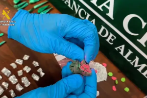 Droga incautada por la Guardia Civil.