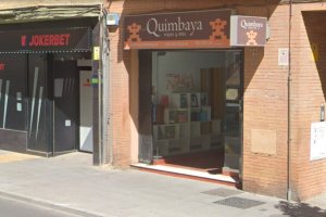 Fachada de la agencia de viajes Quimbaya.