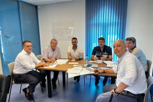 Reunión entre responsables de ambas localidades y Galasa.