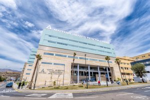 Imagen del exterior del Hospital Materno Infantil de Almería