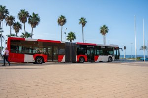Autobuses urbanos en la capital almeriense