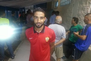 Chuli Vázquez, como tantos otros, se puso la camiseta del Almería en Águilas.