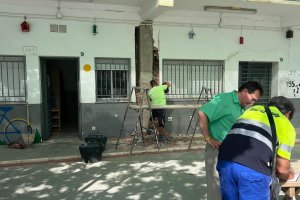 En marcha las obras en el CEIP Antonio Relaño de Olula del Río.