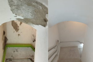 Avance trabajos de mejoras en el interior de los Refugios de la Guerra Civil