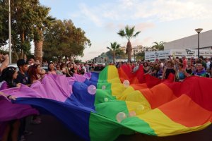 Desfile del Orgullo LGTBIQ+ en Vera Playa en 2024
