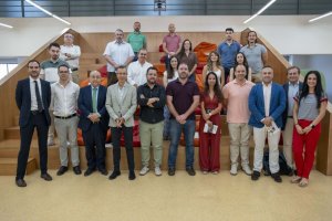 Miembros del consorcio que está formado, entre otros, por la cooperativa COVAP, Keyter Technologies y la UCO.