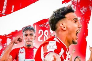 El delantero cierra una etapa de formación en la entidad rojiblanca con grandes momentos en la cantera rojiblanca.