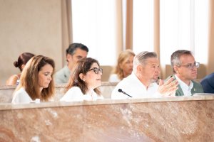 Vanesa Lara, concejala de Hacienda durante su intervención