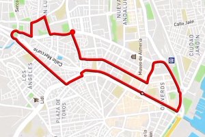 Así es el circuito que plantea este usuario.