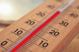 Termómetro de mercurio.