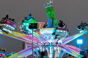 Una de las atracciones más deseadas en las fiestas.