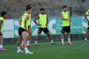 Listos para entrenar en el stage de Marbella.