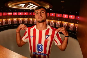 Marc Pubill ya ha subido las primeras imágenes como futbolista del Atlético de Madrid.