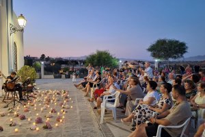 Concierto a la luz de las velas durante Huercálida 2025.