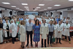 Acto de recepción a sanitarios en formación MIR a partir de este año en Torrecárdenas y Distrito Almería