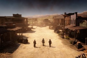 Captura del famoso videojuego 'Red Dead Redemption 2', cuyo escenario recuerda al Mini Hollywood Oasys de Tabernas