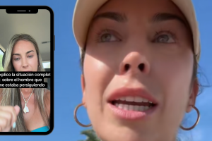 Cristina Castro, influencer, denuncia un caso de acoso en Mojácar.