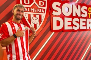 Miguel Romera llega de nuevo al Almería como un futbolista mucho más formado.
