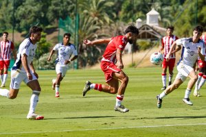 Arnau Puigmal fue de lo más destacado del equipo rojiblanco en la segunda mitad.