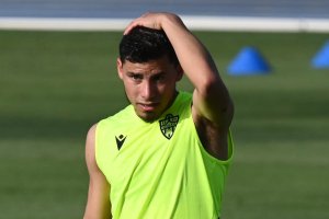 Lucas Robertone comenzó la pretemporada con el grupo pero no viajó con el resto de los compañeros a Marbella.