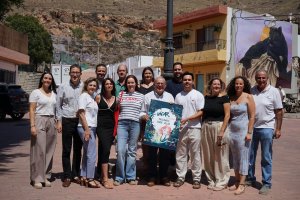 El equipo de gobierno vicario en la presentación del cartel de la IX edición de Paseando Entre Velas.