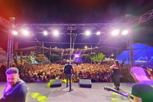 Un momento de las fiestas de Vélez Rubio el año pasado.