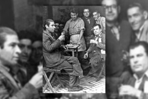En bodegas como La Oficina solo había sitio para los hombres, que se reunían al calor del vino después del trabajo.