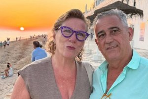 Alberto Fernández y Maite Cadaval, hermana y cuñado de Los Morancos.