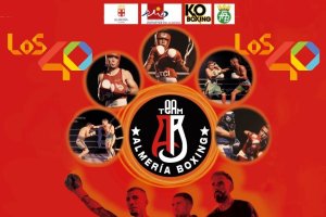 Cartel de la Velada de Boxeo de la Feria de Almería 2025.