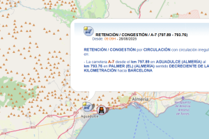 Información de la DGT sobre el suceso