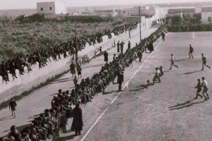 Antiguo campo de deportes del Hogar Rural del F. de J. Adra.