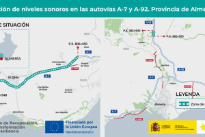 Obras previstas en las carreteras de la provincia de Almería.