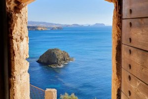 Las vistas desde el castillo de San Juan de los Terreros