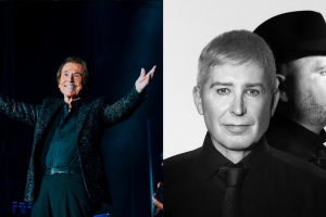 Raphael y Javier y Pedro, Pecos, estarán en Almería.