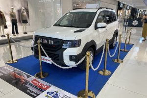 Modelo expuesto en CC Torrecárdenas estos días