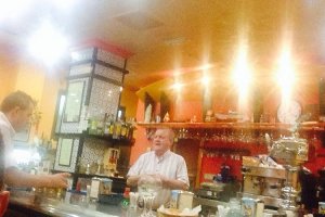 El bar Nevada de Almería, un clásico de las tapas.