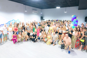 Un momento de la inauguración de la nueva sede.