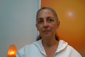 Marta Matarín, representante de la asociación Brahma Kumaris.