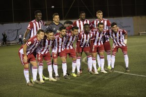 Una de sus últimas apariciones con el Almería de Turki Al-Sheikh contra Tamaraceite.