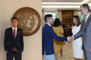 Alberto Rodríguez, el joven que lleva las cuentas de una importante multinacional española