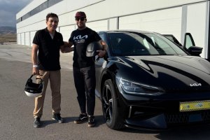 En el circuito de Almería vivimos un momento muy emocionante