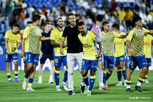 Luis García y Jonathan Viera dirigen la orquesta de la UD Las Palmas.