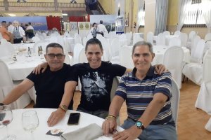 Los hermanos Torres Caravaca siempre tan unidos.