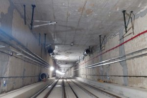 Así está el soterramiento en Murcia.