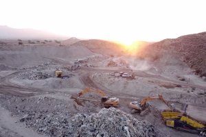 Zona donde se plantarán árboles en Viator tras eliminar un vertedero.