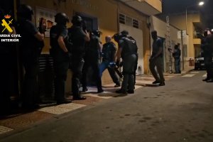 Imagen del operativo cedida por Guardia Civil.