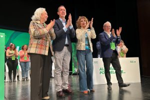 María Jesús Montero, en el Congreso Provincial del PSOE de Almería.